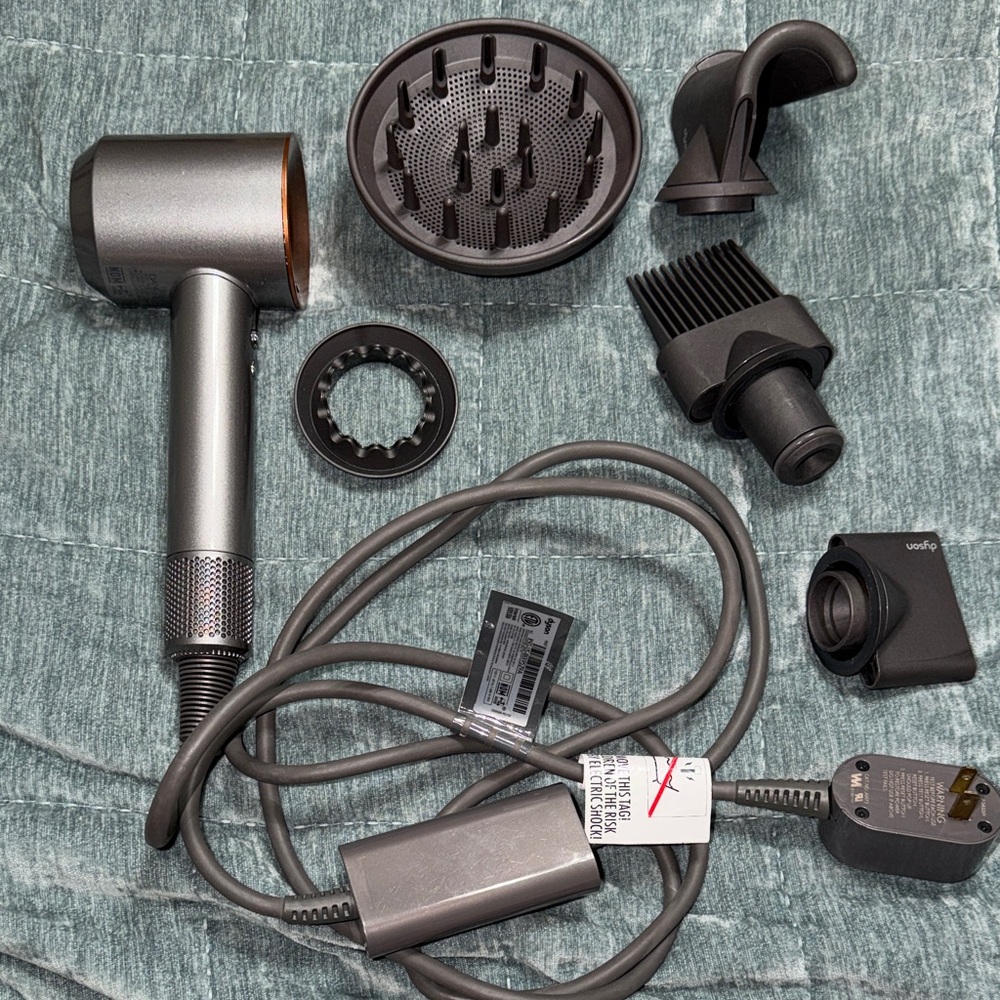 Dyson Hair Dryer with Attachments